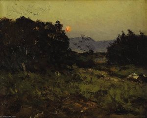 Landscape At Dusk — Elliott Daingerfield