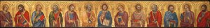 Christ And The Twelve Apostles — Taddeo Di Bartolo