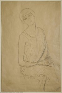 Figure Féminine — Gustave Klimt