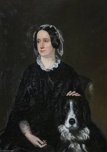 The Artist, His Mother In Law And Wife (triptych, Right Panel) — Patrick Allan Fraser