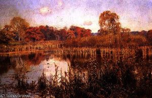 Autumn Glow — Edward Wilkins Waite