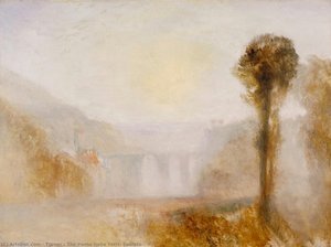 El Ponte Delle Torri, Spoleto — J.m.w. Turner