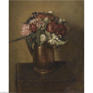 Flowers In A Jug — マーク・ガートラー