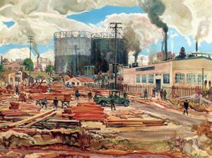 The Lumber Yard — Charles Reiffel
