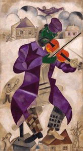 El Violinista Verde — Marc Chagall