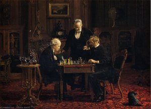 The Chess Player — トーマス・エイキンズ