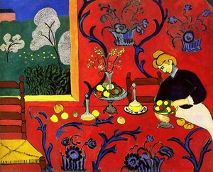 La Desserte Rouge Huile Sur Toile St Petersbourg, Museum Of The Hermitage — Henri Matisse