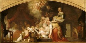La Naissance De La Vierge — Bartolomé Esteban Murillo