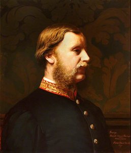 George William Barrington (1824–1886), 7th Viscount Barrington Of Ardglass, Baron Shute, Pc — Archibald J Stuart Wortley