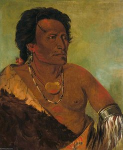 Sky Se Ró Ka, Zweiter Häuptling Des Stammes — George Catlin