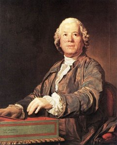 Cristoph Wilibald Von Gluck At The Spinet — Joseph Siffred Duplessis