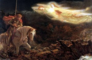 Sir Galahad — Arthur Hughes