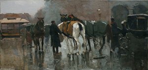 Rusttijd Voor De Paarden — Wilhelmus Hendrikus Petrus Johannes Zwart