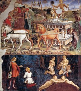 Allegory Of May: Triumph Of Apollo (detail) — Francesco Del Cossa