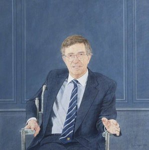 Sir David E. N. Davies (b.1935), Vice Chancellor Of Loughborough University (1988–1993) — Bryan Organ