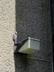Cement Eclipses — Isaac Cordal