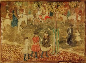 Horseback Riders — Maurice Brazil Prendergast