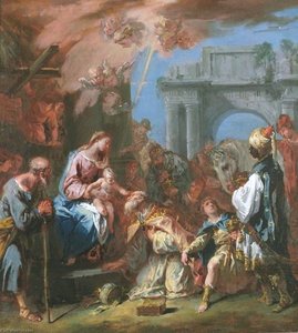 Adoração Dos Reis Magos — Sebastiano Ricci