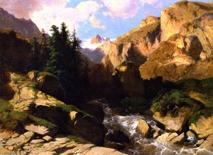 Mountain Torrent — Alexandre Calame