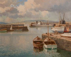 Carrickfergus Harbour — Maurice Canning Wilks