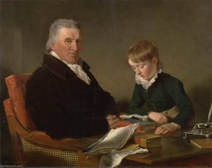 Francis Noel Clarke Mundy And His Grandson, William Mundy — Ramsay Richard Reinagle