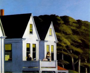 Sonnenlicht Im Zweiten Stock, , Whitney Museum Of Ameri — Edward Hopper