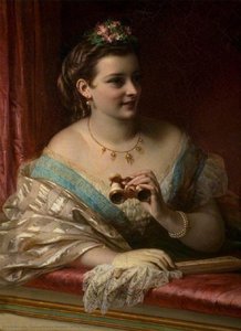 At The Opera — Sir Thomas Francis Dicksee