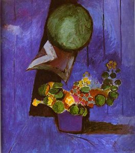 Flowers And Ceramic Plate — Henri Matisse