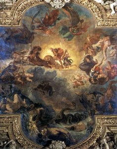 Apollo Slays Python — Eugène Delacroix