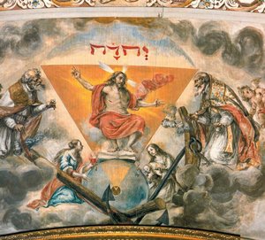 San Pedro Y San Clemente Venerando A Cristo — Juan De Valdés Leal