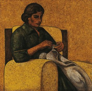 Woman Sewing — Louay Kayyali