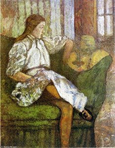 Portrait Of Yvonne Duchamp — Marcel Duchamp