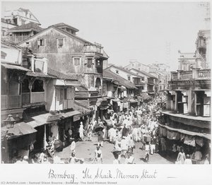 Bombay, The Said-memon Street — Samuel Dixon Bourne