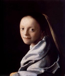 Ritratto Di Giovane Donna — Johannes Vermeer