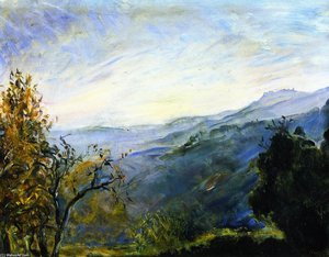 Neukastel - View Of The Madenburg — Max Slevogt