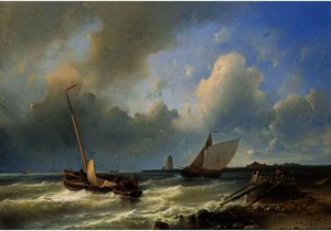 Hipping Off The Dutch Coast — Abraham Hulk Senior