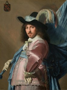 Andries Stilte As A Standard Bearer — Johannes Cornelisz Verspronck