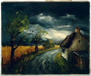 House And Road — Maurice De Vlaminck