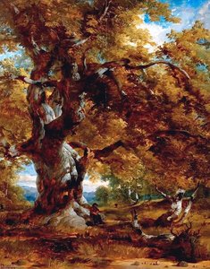 The Major Oak — Хенри Томас Доусън
