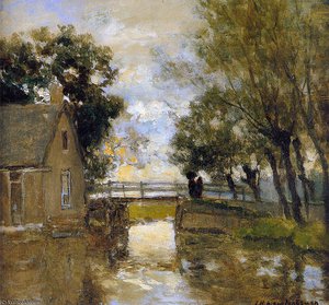 Summer Evening — Johan Hendrik Weissenbruch
