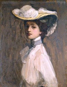 The Lady In White — Sir John Lavery
