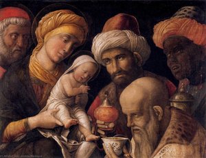 Adoration Of The Magi — Andrea Mantegna