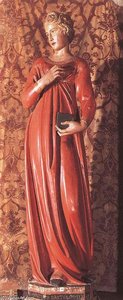Annunciation: The Virgin — Jacopo Della Quercia