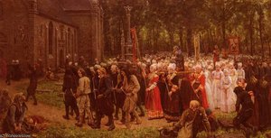 Le Pardon De Kergoat — Jules Adolphe Aimé Louis Breton