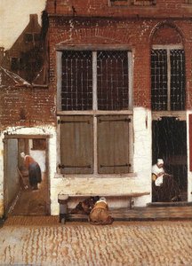 Den Lille Gade — Johannes Vermeer