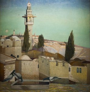 The Mount Of Olives In Jerusalem — Тивадар Цонтвари Костка
