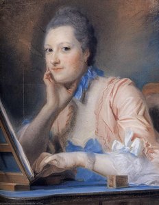 Madame De La Poupliniere — Maurice Quentin De La Tour