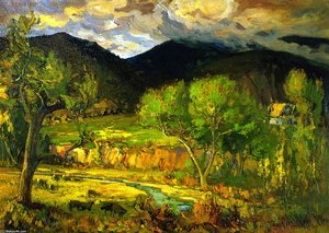 Pastoral Scene — Franz Bischoff