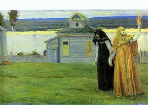 Sisters — Mikhail Nesterov