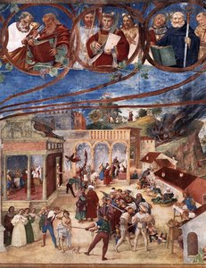 Legend Of St Barbara (detail) (11) — Lorenzo Lotto